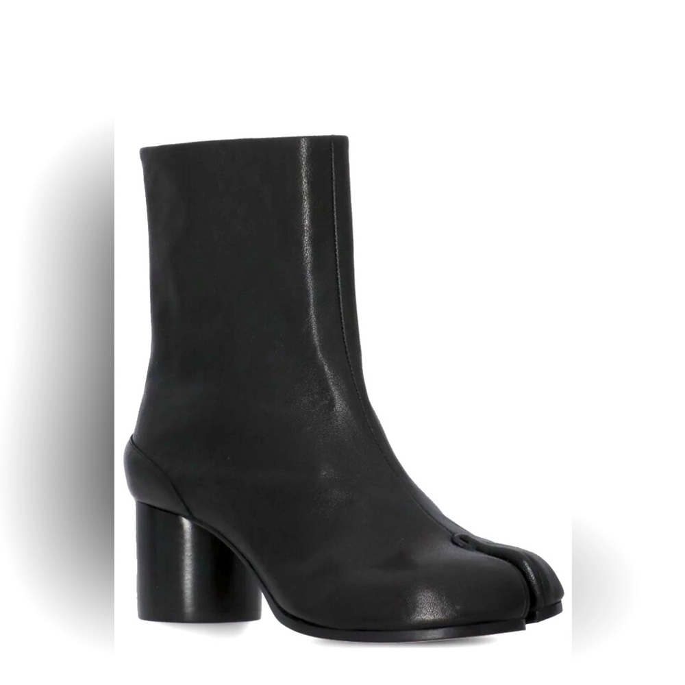 authentic Maison Martin Margiela Black Heeled Boots.